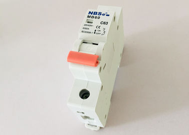BM60 220V/440V PA66 Micro Circuit Breaker 4.5KA/6KA 50/60Hz For House Use